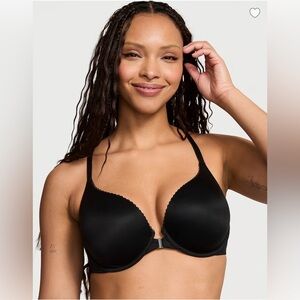 Victoria's Secret body by Victoria lace racer back front close bra 36DDD